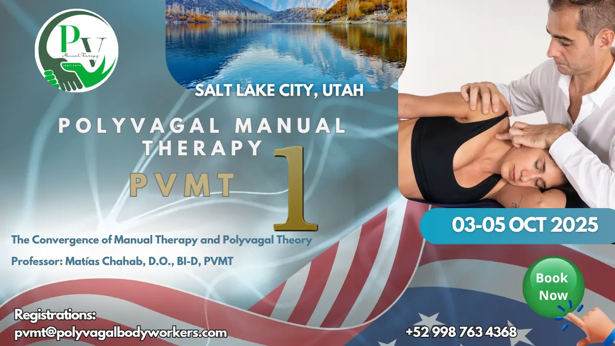 PVMT1 Polyvagal Manual Therapy Course Poster – Utah