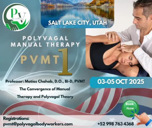 PVMT1 Polyvagal Manual Therapy Course Poster – Utah