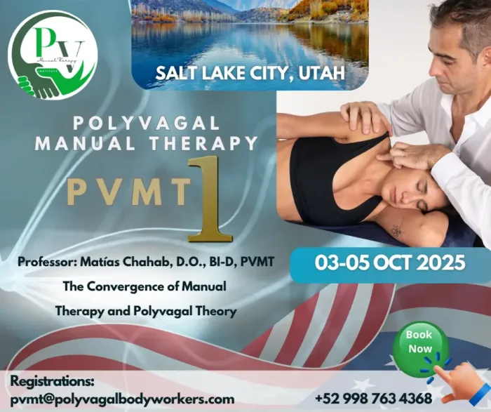 PVMT1 Polyvagal Manual Therapy Course Poster – Utah