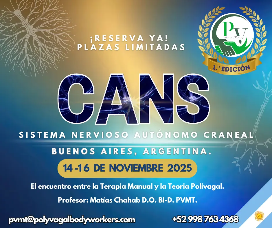 Terapia Manual Polivagal CANS CABA – curso avanzado en noviembre 2025