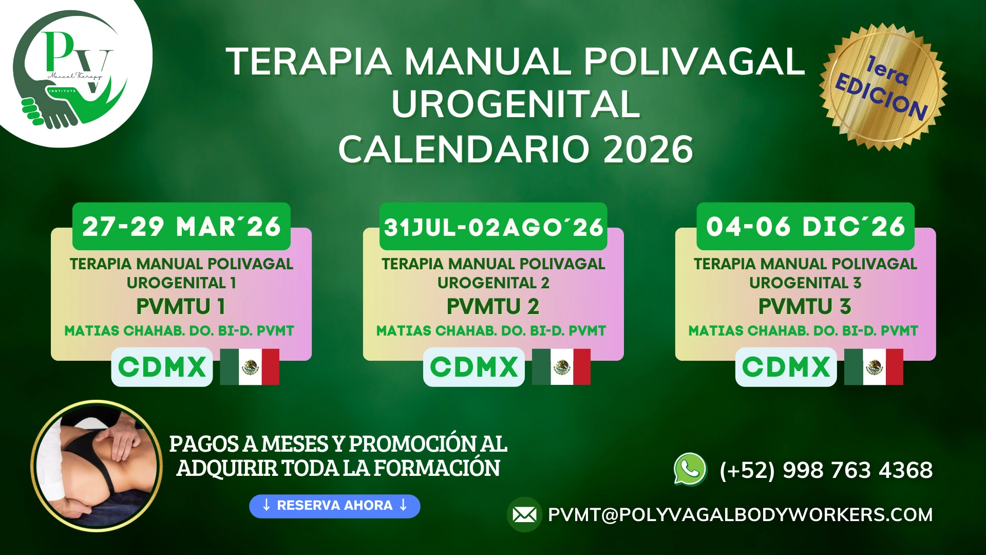 Calendario Urogenital 2026