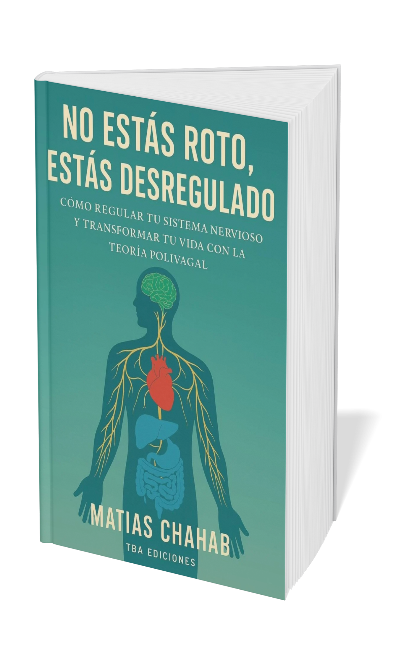 Portada libro NO ESTÁS ROTO, ESTÁS DESREGULADO: CÓMO REGULAR TU SISTEMA NERVIOSO Y TRANSFORMAR TU VIDA CON LA TEORÍA POLIVAGAL (Spanish Edition)