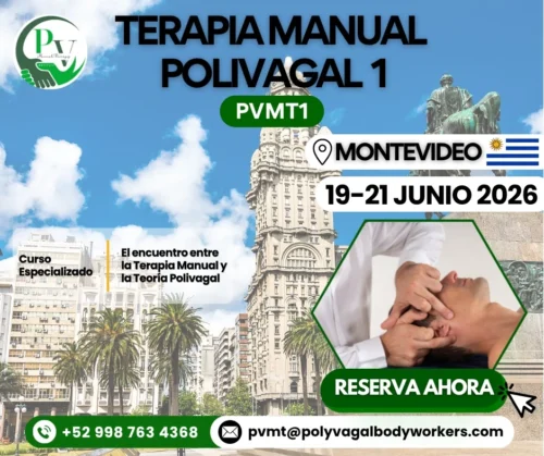 Cartel curso Terapia Manual Polivagal PVMT1