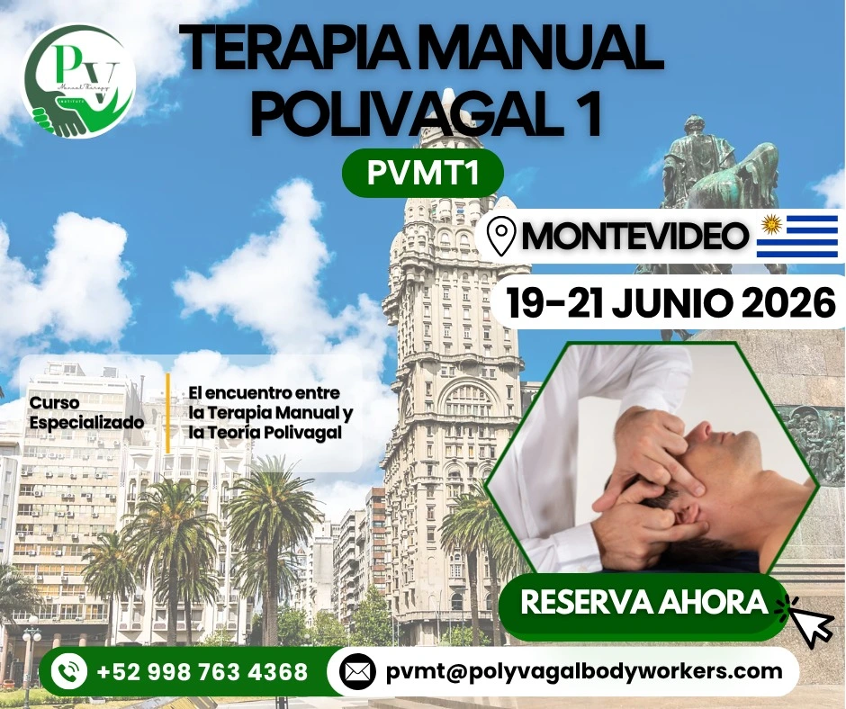 Cartel curso Terapia Manual Polivagal PVMT1