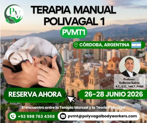 Cartel curso Terapia Manual Polivagal PVMT1