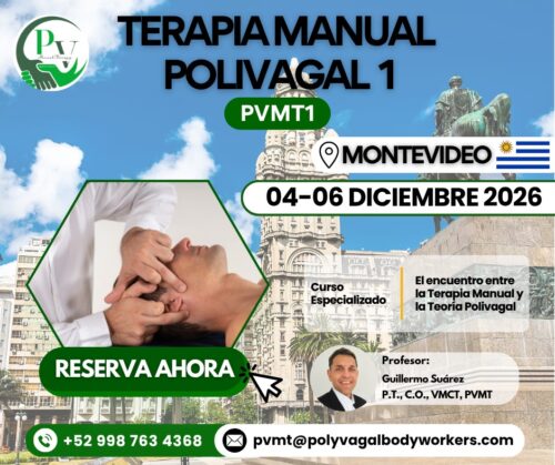 Cartel curso Terapia Manual Polivagal PVMT1