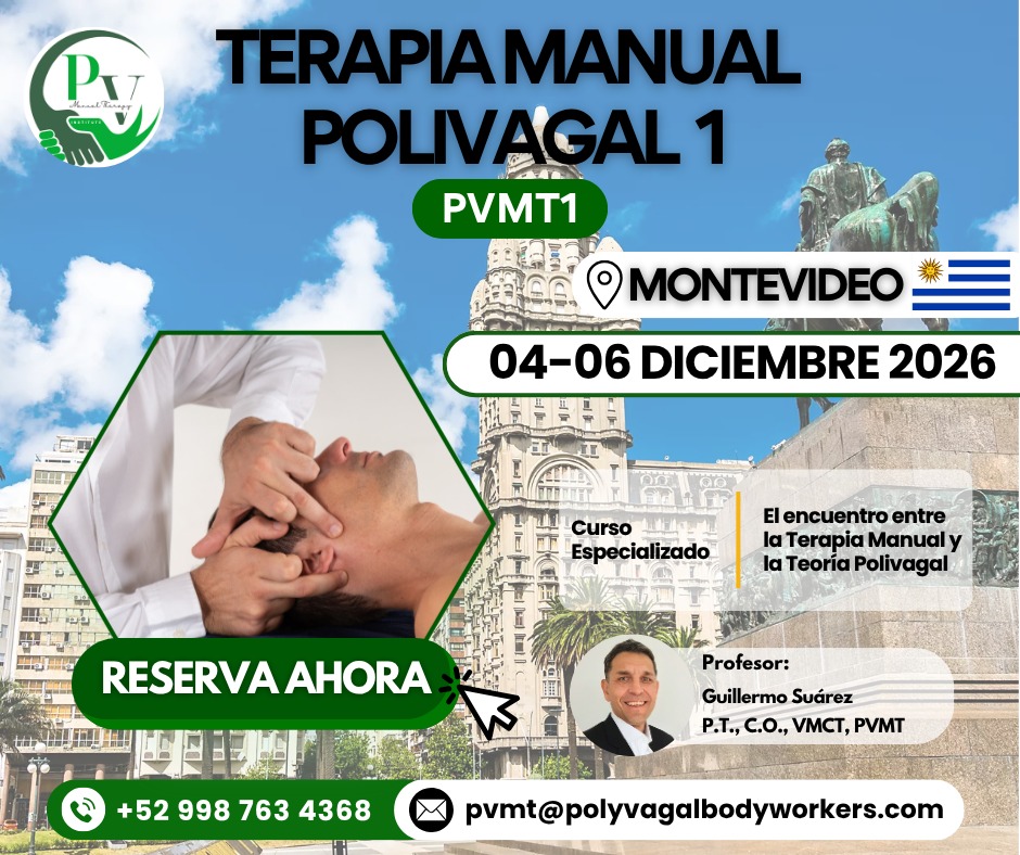 Cartel curso Terapia Manual Polivagal PVMT1